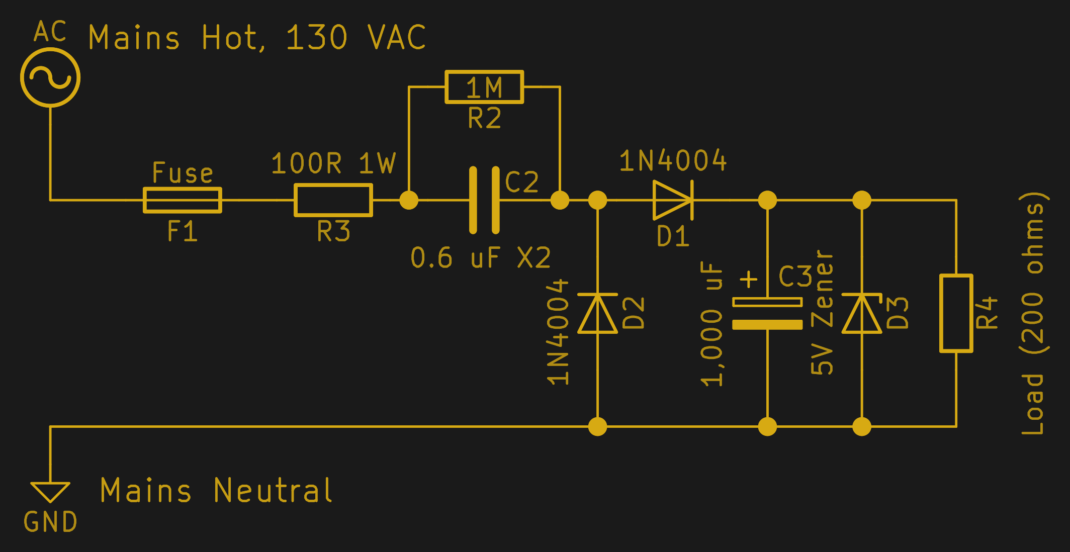 A protection circuit for a low voltage dc microgrid proposed in 18, . The Shocking Truth About Transformerless Power Supplies
