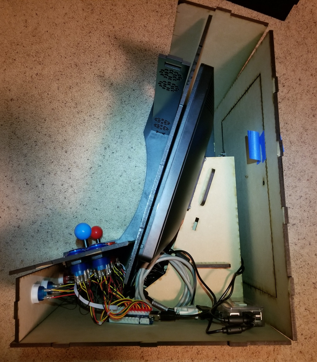 Are there any good plans for a simple bartop arcade cabinet? Bartop Arcade Cabinet Build Skips The Kit Hackaday