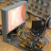 A Laser with Mirrors makes a CRT-like Display A Laser with Mirrors makes a CRT-like Display