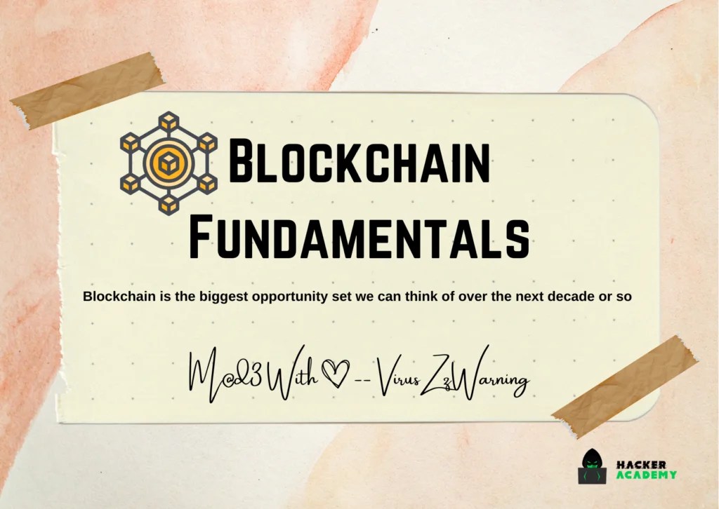 Blockchain Fundamentals