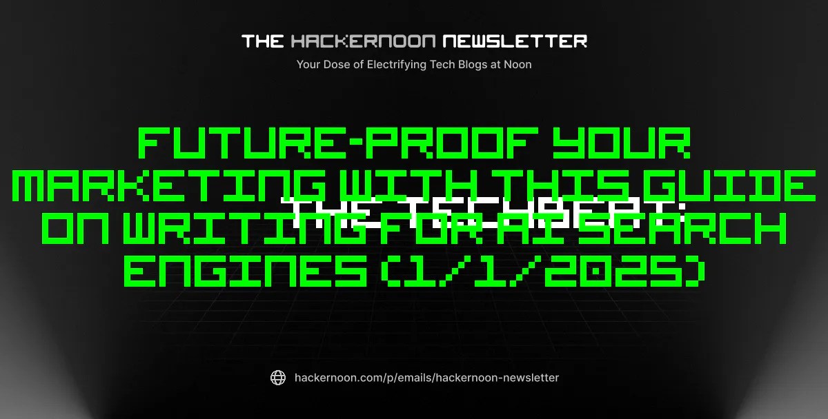 The TechBeat: Future-proof Your Marketing With This Guide on Writing for AI Search Engines (1/1/2025) The TechBeat: Future-proof Your Marketing With This Guide on Writing for AI Search Engines (1/1/2025)