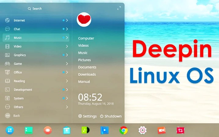 Linux Distribution Operating System DEEPIN's New Version Releases ...