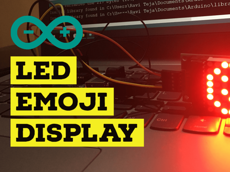 Arduino LED matrix 8X8 display MAX7219 || LED EMOJI Display - Arduino  Project Hub