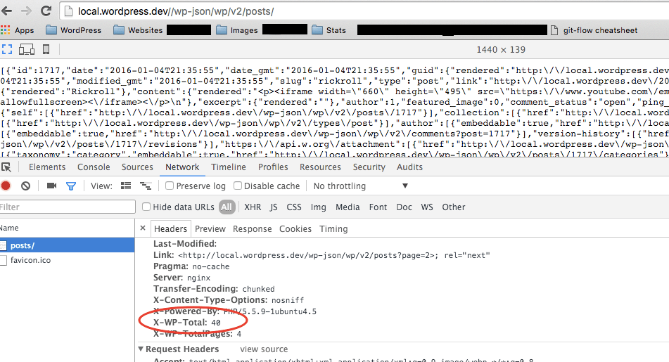 I'm testing an api i build locally with a local install of wordpress. WP JSON API Challenges | Half-Elf on Tech