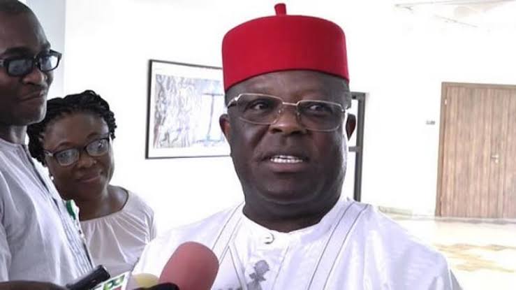 David umahi, fnse, fnate inspecting the ongoing construction of ebonyi state governors lodge in abuja on thursday, february . How Dave Umahi Became Enemy Of Ebonyi People By Abia Onyike Business Hallmark