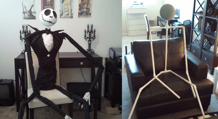 How To Create Life-Sized Nightmare Before Christmas Jack Skellington ...