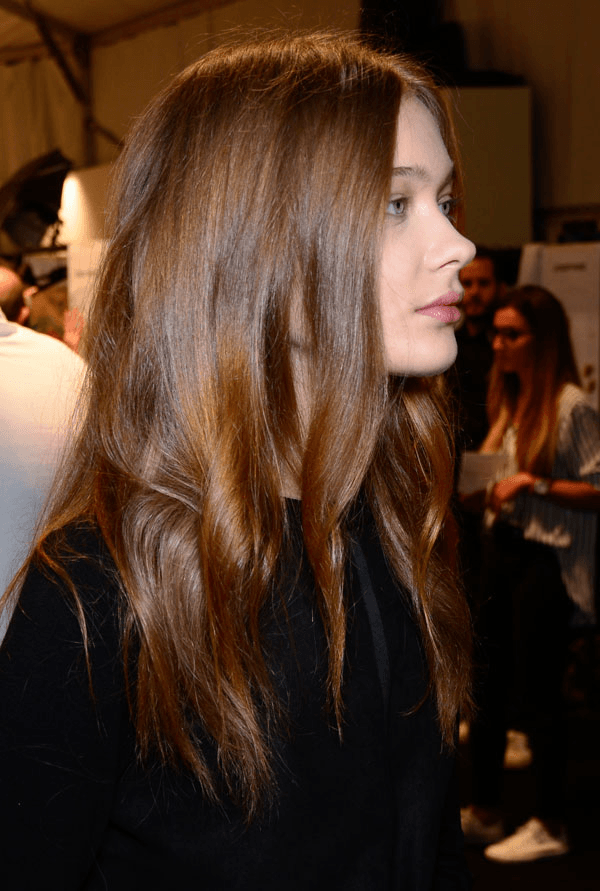Blumarine Spring/Summer 2015 Collection Hair by James Pecis for Moroccanoil Photos by Carlos Manuel Gasparotto for Moroccanoil