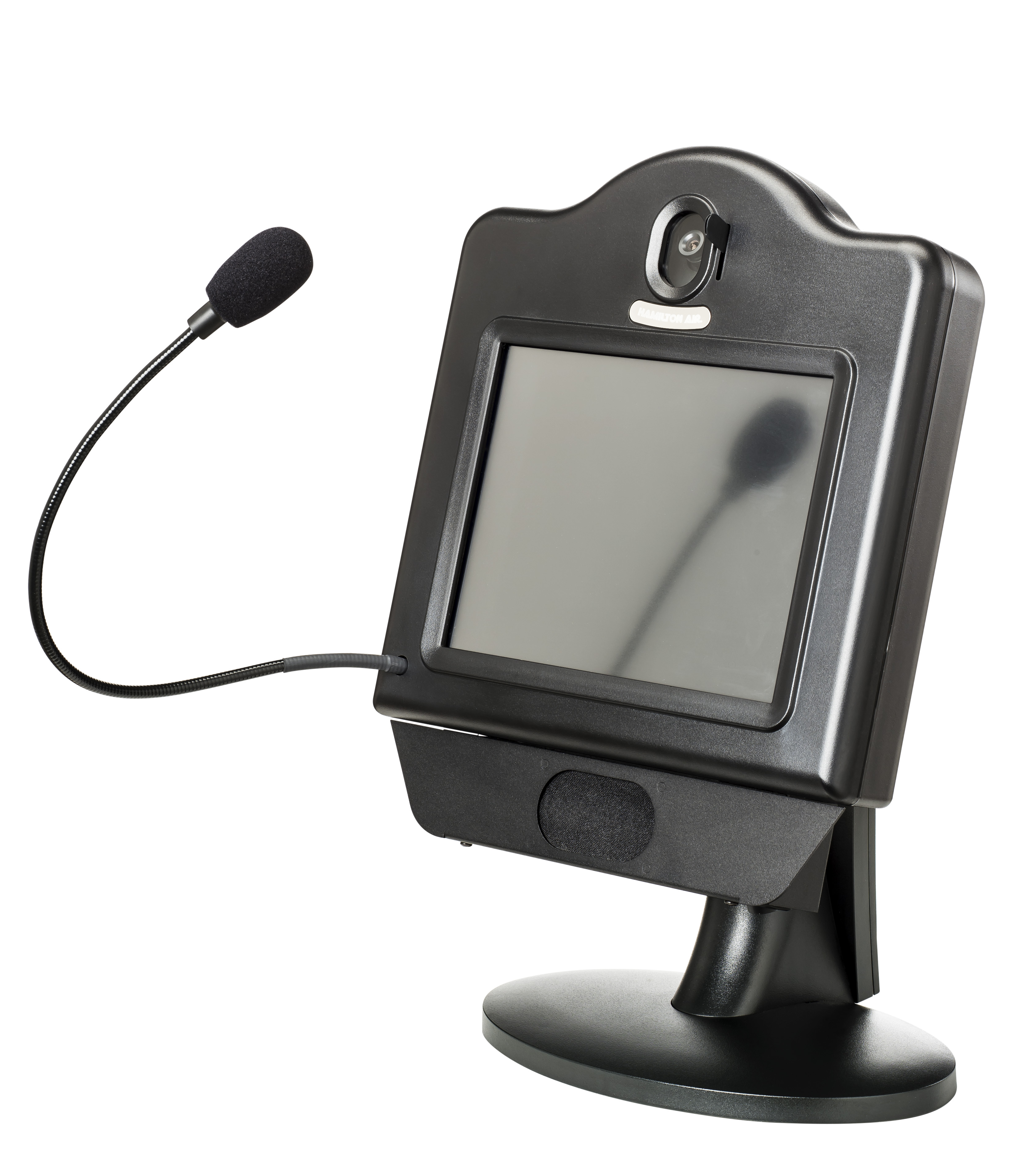 This stately 1910 reproduction american eagle telephone complements makes a presidential statement as part of your special event or wedding decorations. Hamilton Security Audio Video