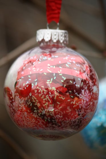 However, where did this traditio. Colourful Glass Ball Ornament for Kids to Make - Happy