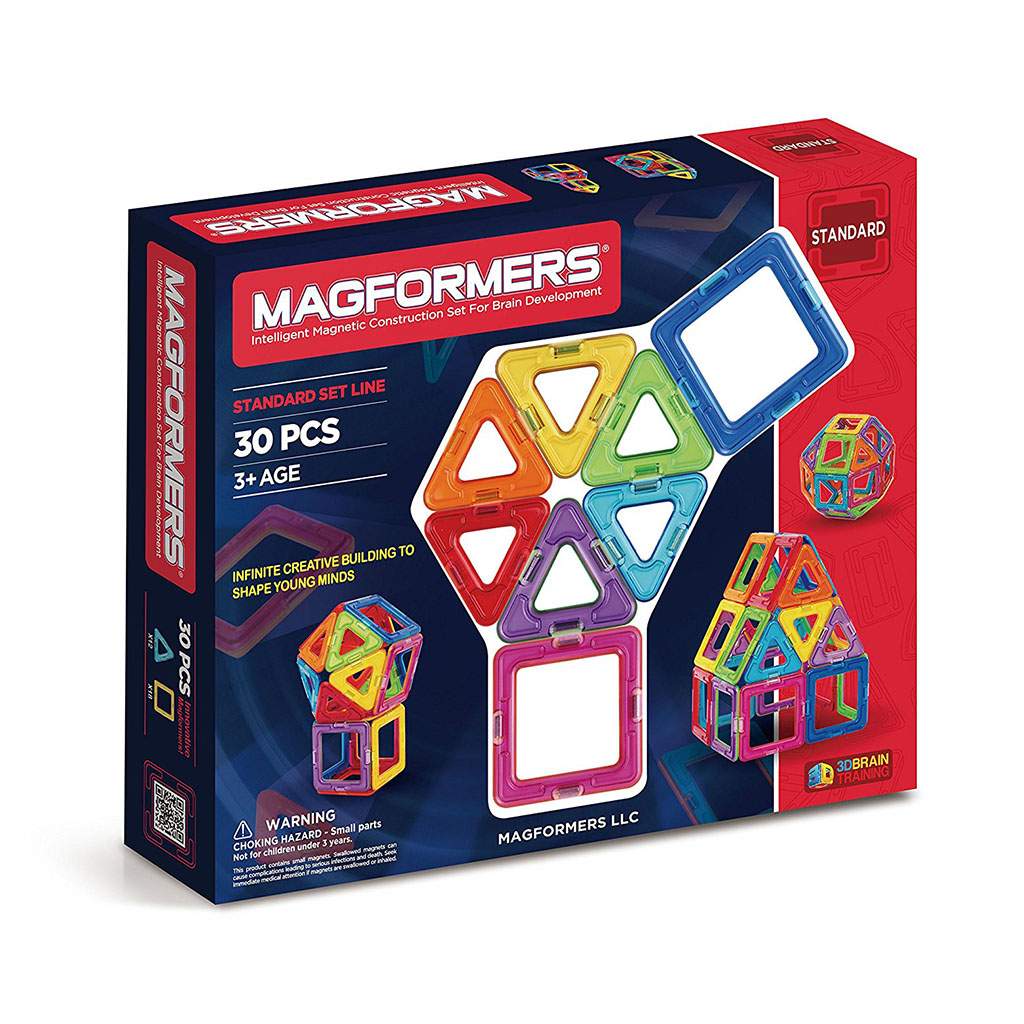 MAGFORMERS 正規品 137パーツ セット Magformers Basic Set (30 pieces) - Happy Little Tadpole