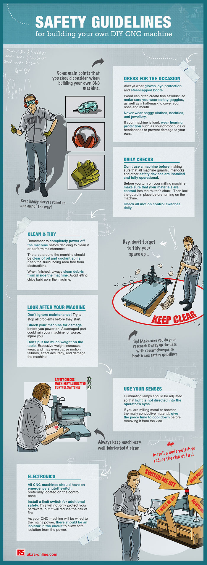 Un guide de sécurité pour CN home-made | Hardware-Libre