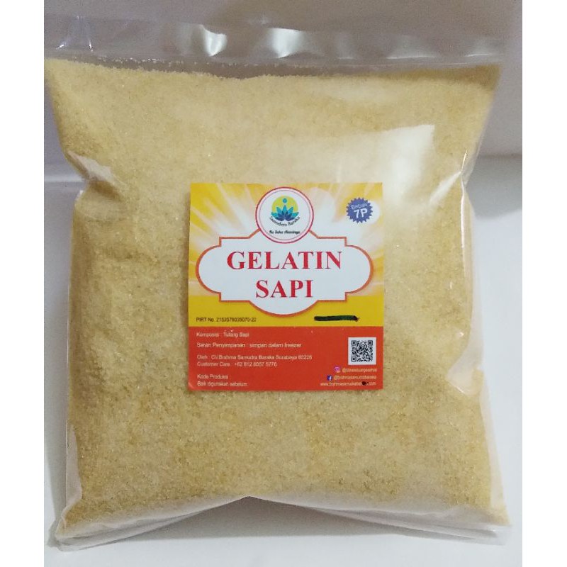 Iustrasi: Berbagai Jenis Gelatin Sapi (sumber: finansajans.com)