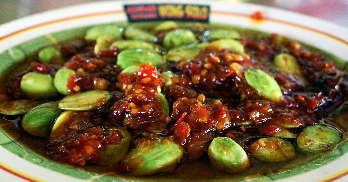 Menu sayur lado pete (sumber: tukangjalanjajan.com)