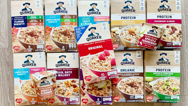 Quaker Oatmeal (IG @quakerindonesia)