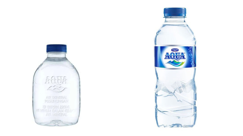 AQUA kemasan botol (sumber: republika)