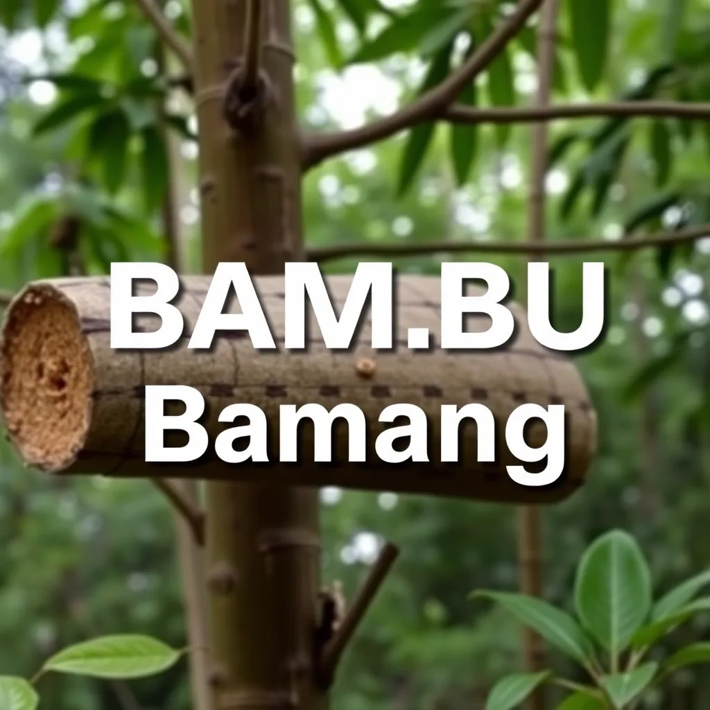 Bambu batangan (youtube: Noal Farm)