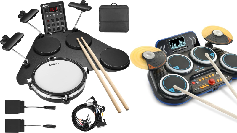 Drum pad untuk latihan pukulan (sumber: rimmersmusic.com)