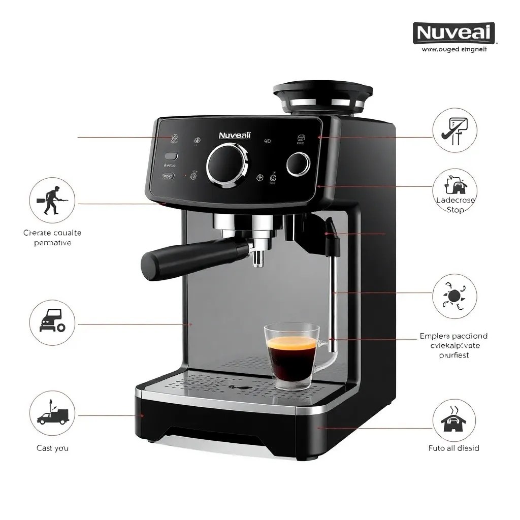 Ilustrasi: pembuatan espresso dengan mesin espresso Nouva Simonelli (sumber: astromesin.com)