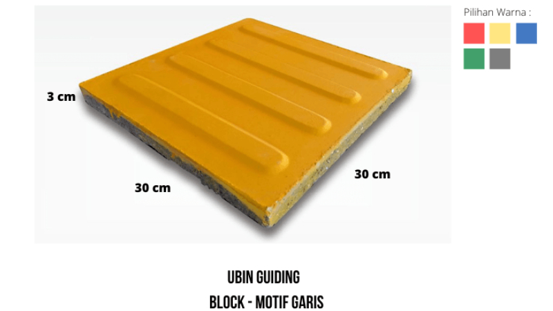 Guiding block (sumber: indonesia-conblock.com)