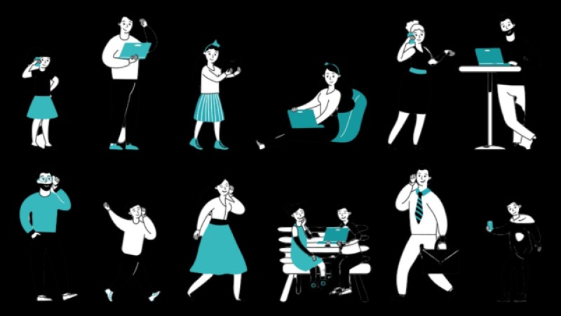 Ilustrasi: mengakses internet (sumber: letsintern.com)