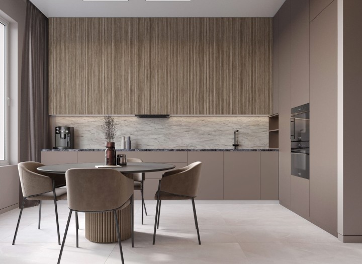 Interior berbahan HPL Aica