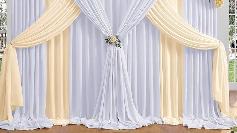 Roll kain background dekorasi (sumber: pinterest)