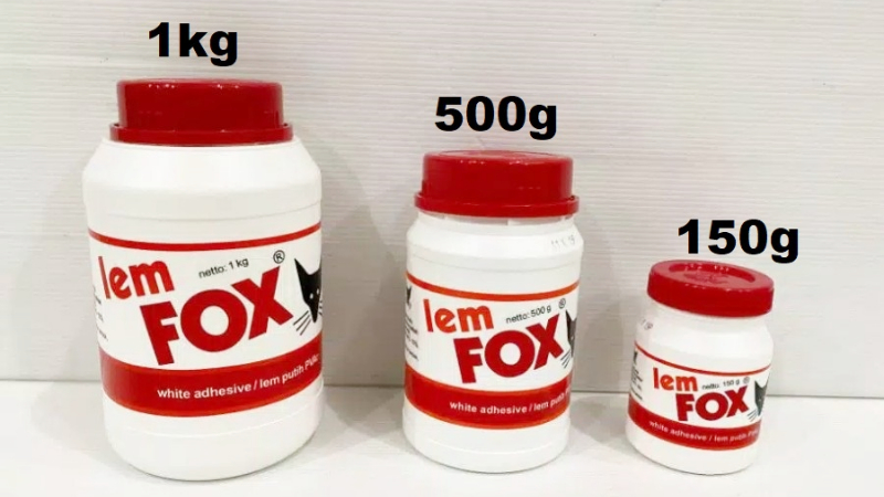 Lem Fox putih
