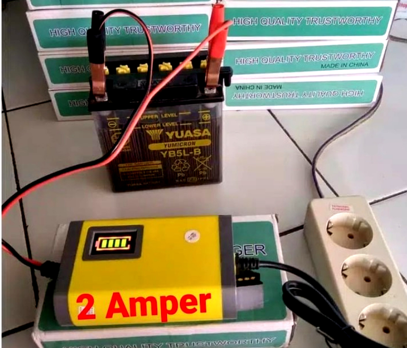 Setrum aki motor (youtube: MOTOR Plus)