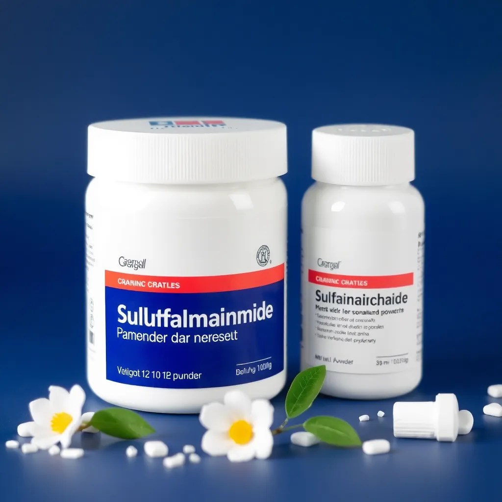Sulfanilamide powder (sumber: lazada)