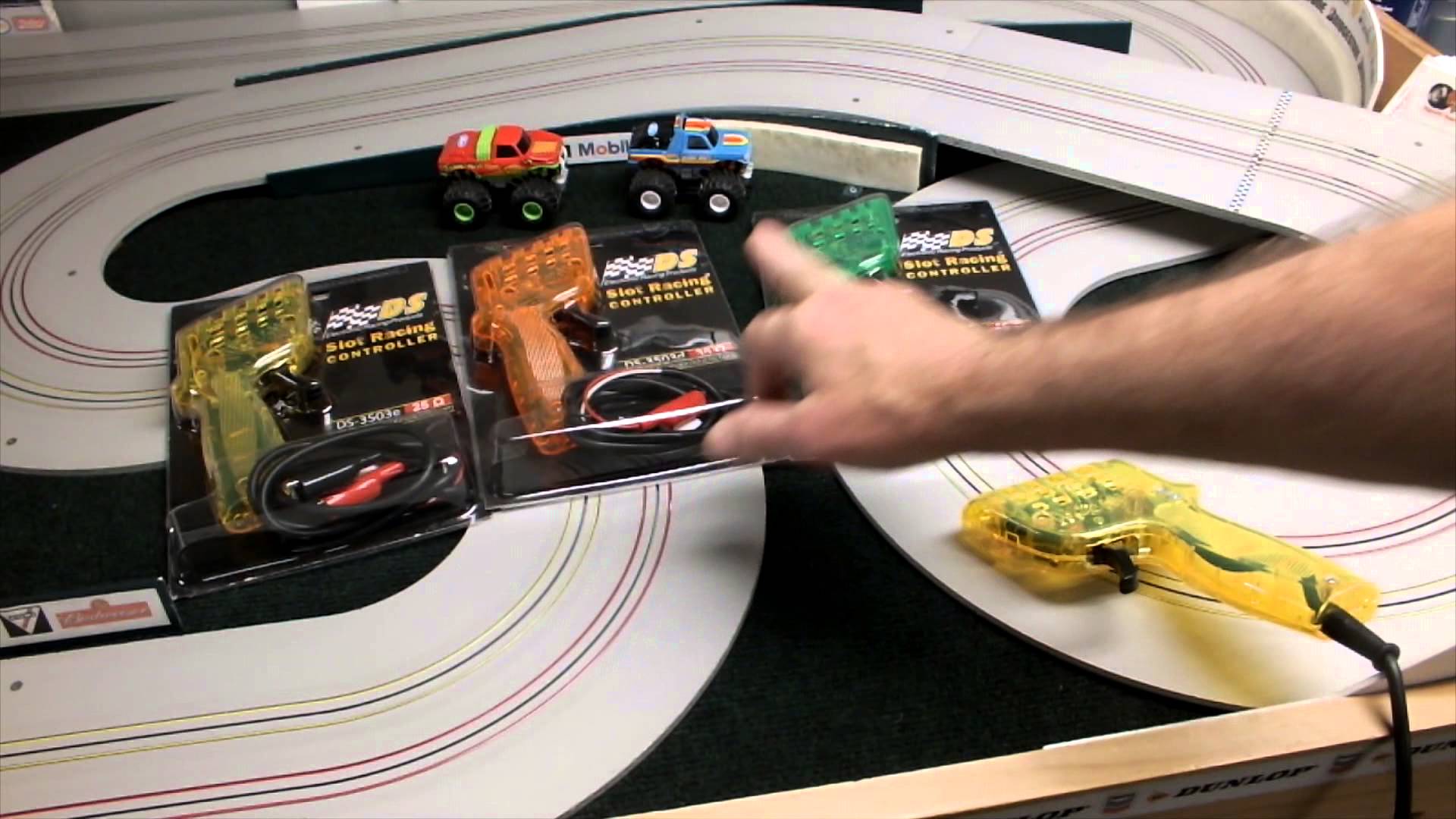 ho slot car controllers