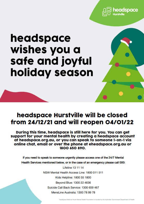 Our registered nurses will talk to you about your symptoms. Christmas Opening Hours