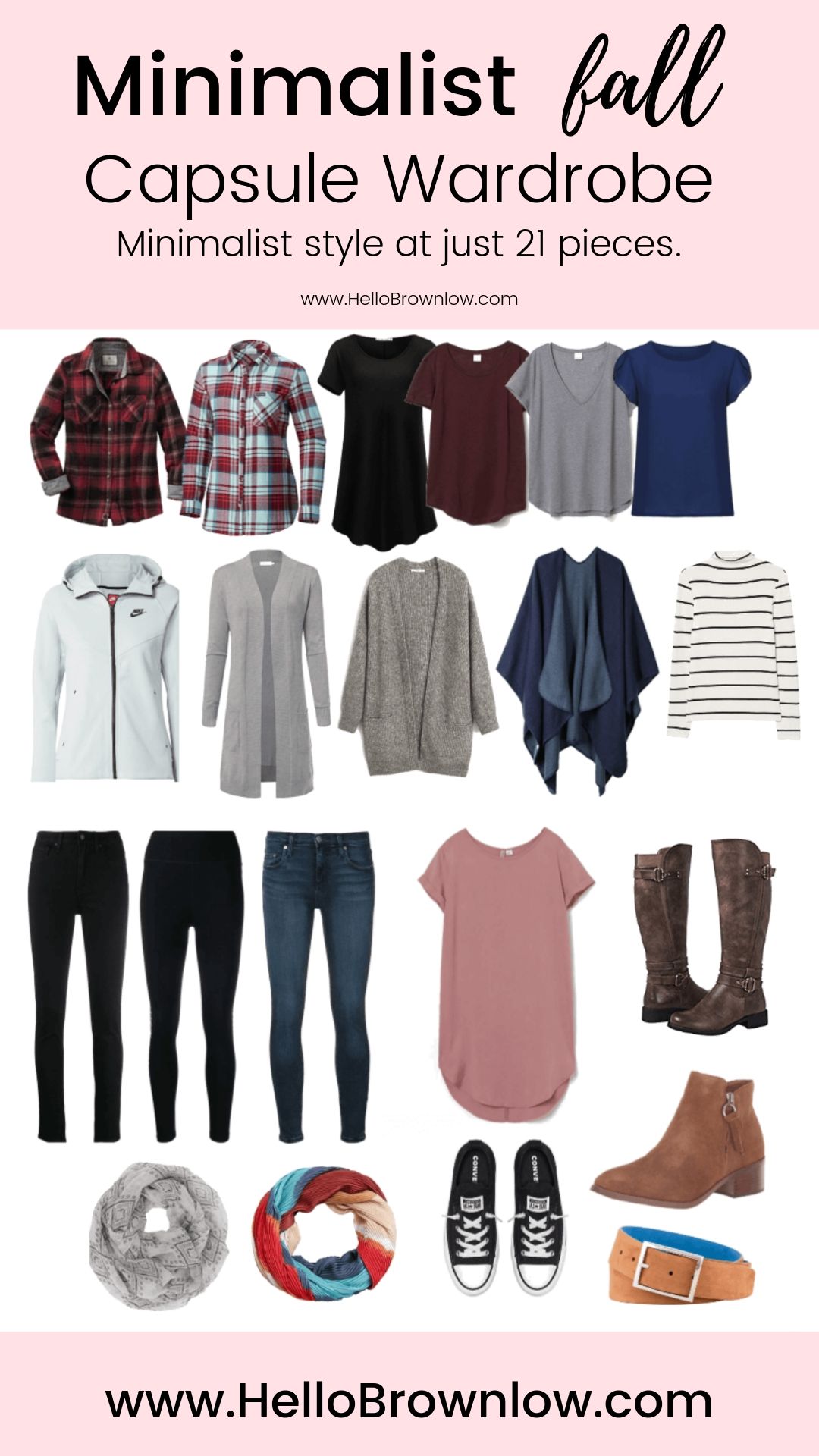 Minimalist Fall Capsule Wardrobe