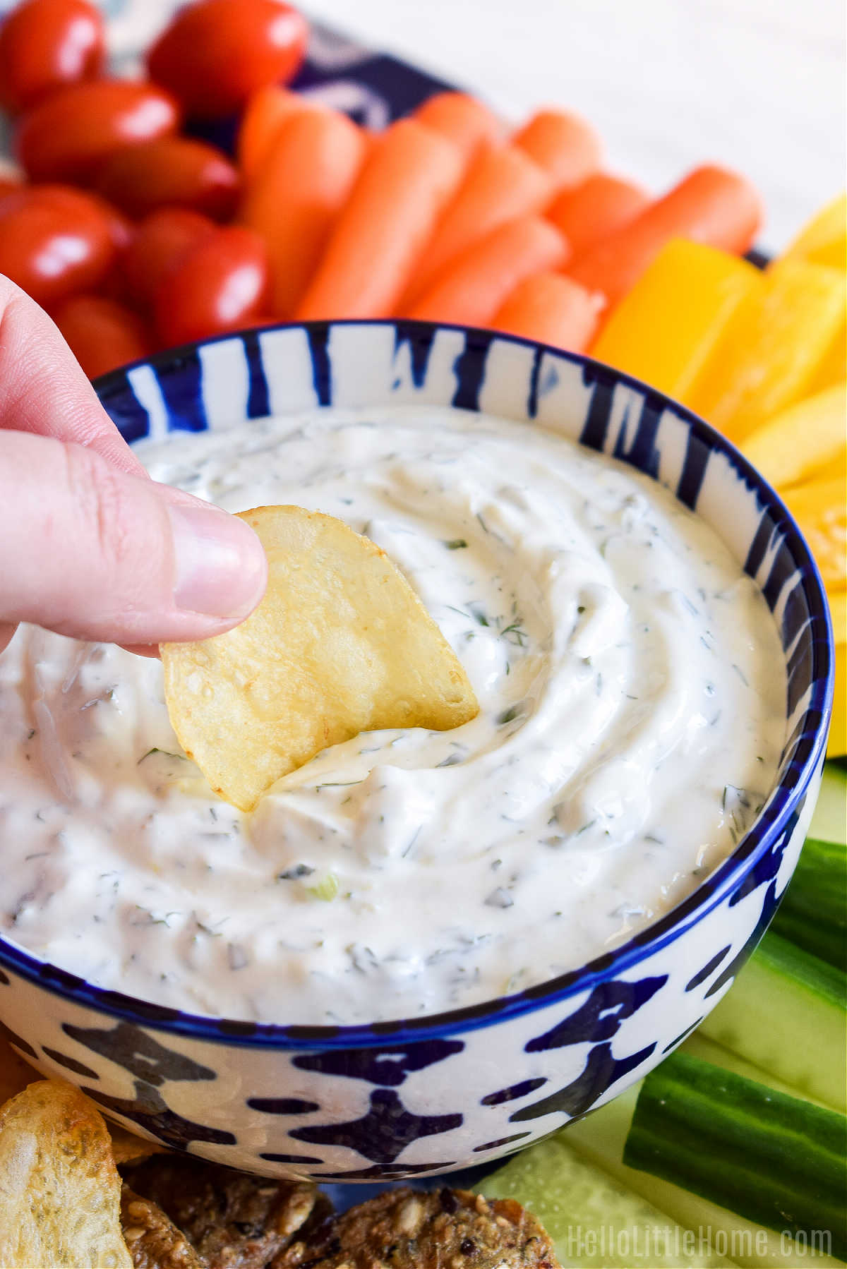 Salt, pepper, garlic powder & onion salt · 1 tbsp sugar (add . Cream Cheese Dip Story Hello Little Home