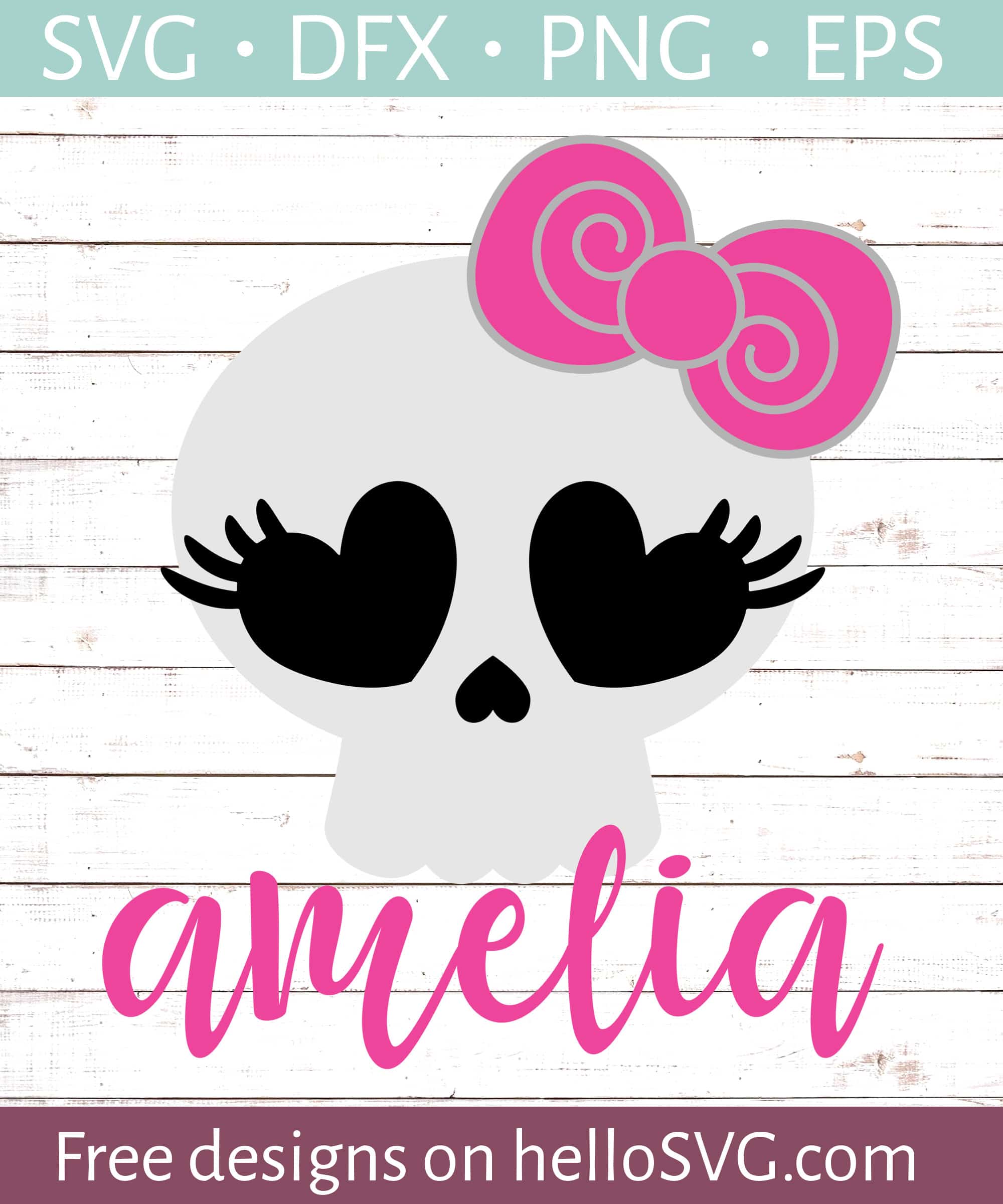These are personal use svg cut files. Cute Skeleton With Bow Svg Free Svg Files Hellosvg Com