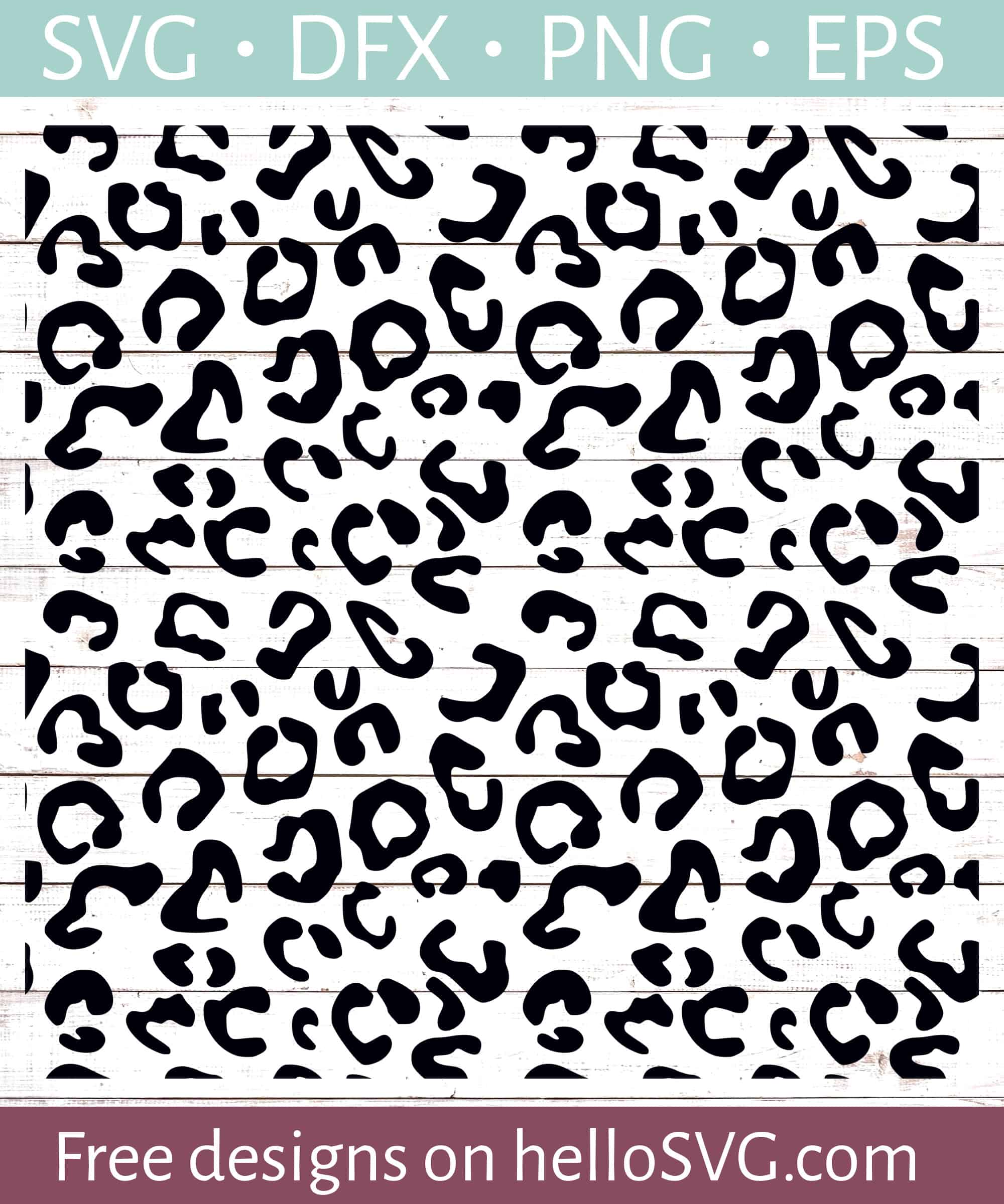 Our svg files are ready to use with cricut and silhouette cutting machines. Black And White Leopard Print Svg Free Svg Files Hellosvg Com