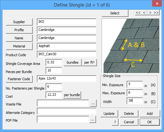 A bundle typically covers 33 square feet regardless of type of shingles you have, so you can pretty easily determine how many shingles you . Applicad Help Shingles Shakes