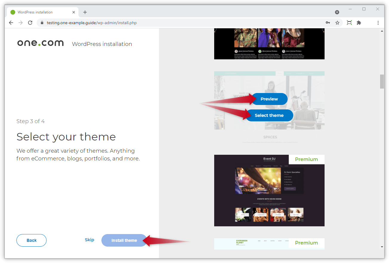 Some wordpress plugins may not work well on a multisite . Using 1 Click Wordpress With One Com Support One Com