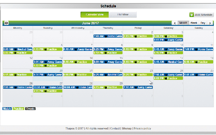 sche – SportsPlus Help What is sche