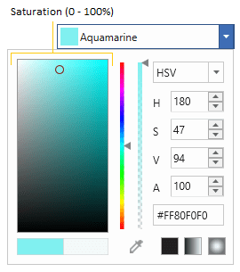 Alloyui is a framework built on top of yui3 (javascript) that uses bootstrap (html/css) to provide a simple api for building high scalable applications. Select Solid Color In Wpf Color Picker Control Syncfusion