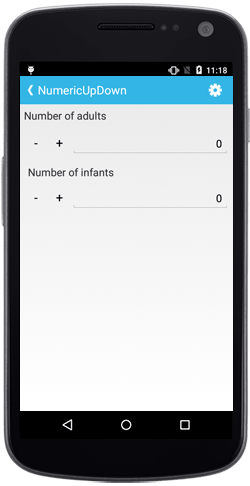 So what is this powerful vitamin? Appearance in Syncfusion NumericUpDown control for Xamarin