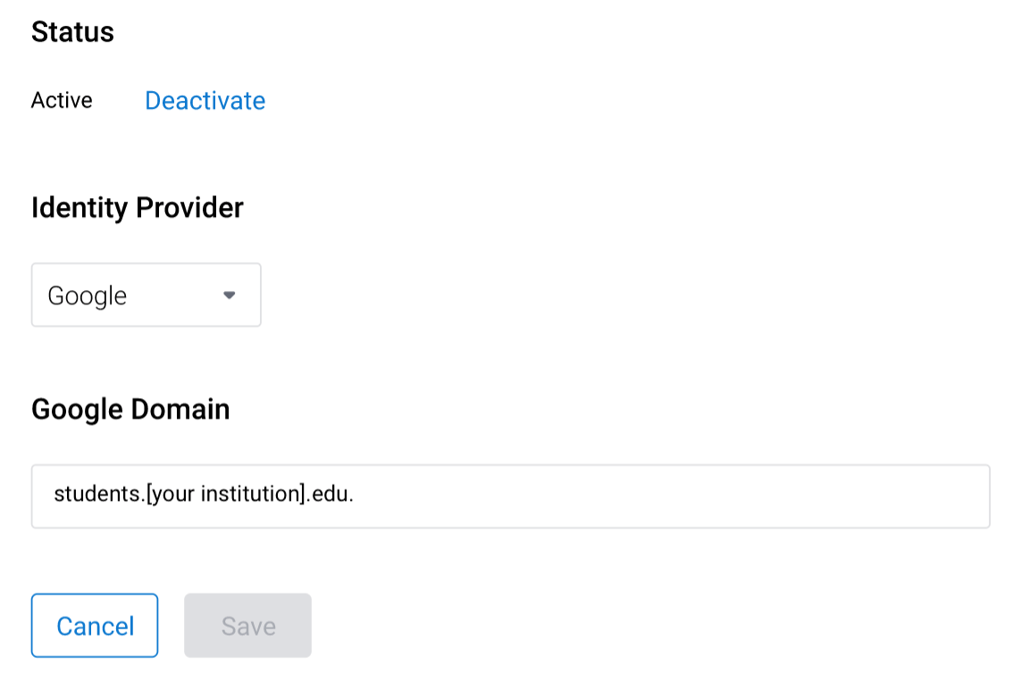 If a user logs in using google sso they will not be listed as a user in the users tab. Configuring Google Oauth Sso In Turnitin