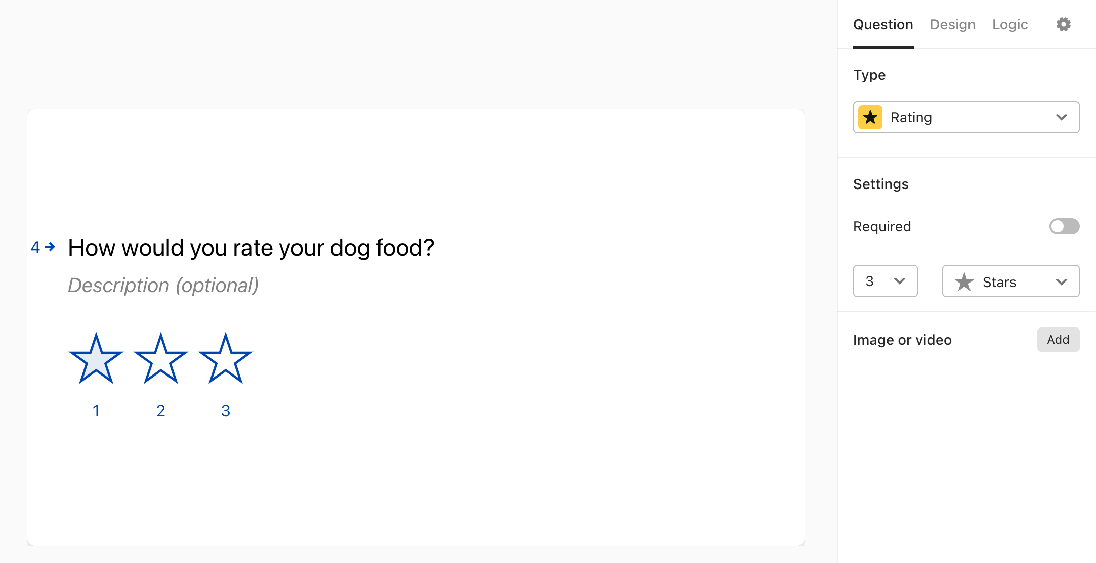 Rating Question Help Center