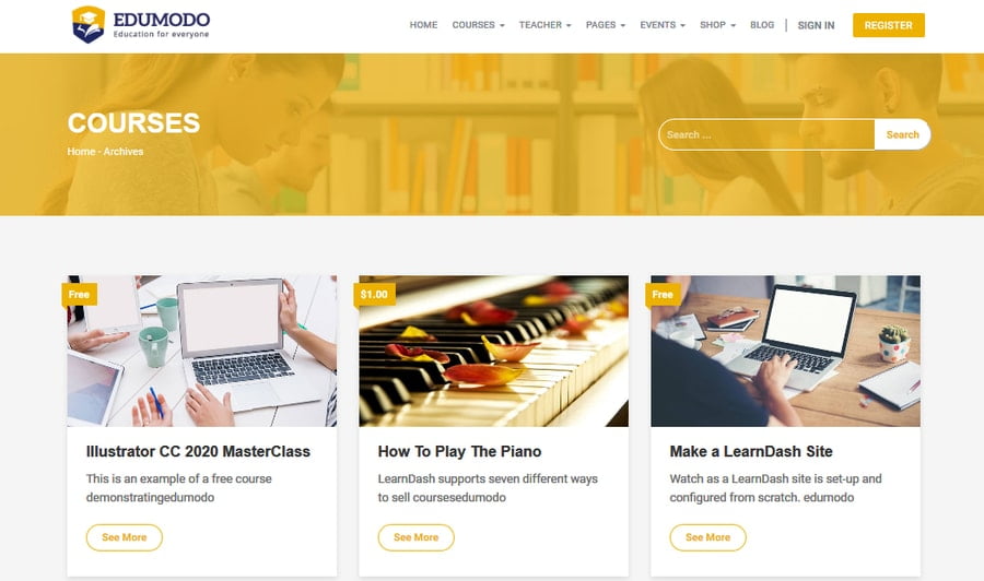 Looking for the best free learndash wordpress themes? Best Wordpress Learndash Themes 2021 Helpie Wp