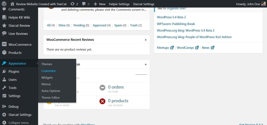 You can manually edit your style.css stylesheet or your theme's header.php and footer.php files. How To Edit Footer In Wordpress 2021 Helpie Wp