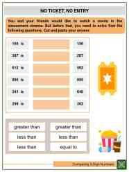 Grade 3 Place Value Worksheet Build A 3 Digit Number From The Parts K5