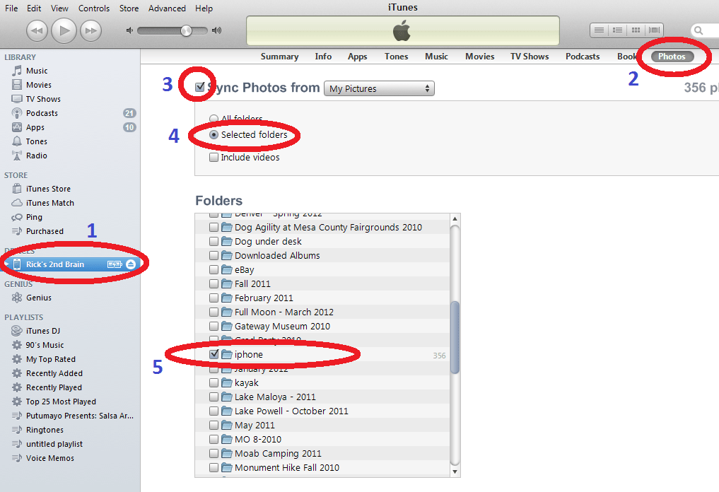 Adding Photos to an iPad or iPhone using Picasa Notes HelpMeRick