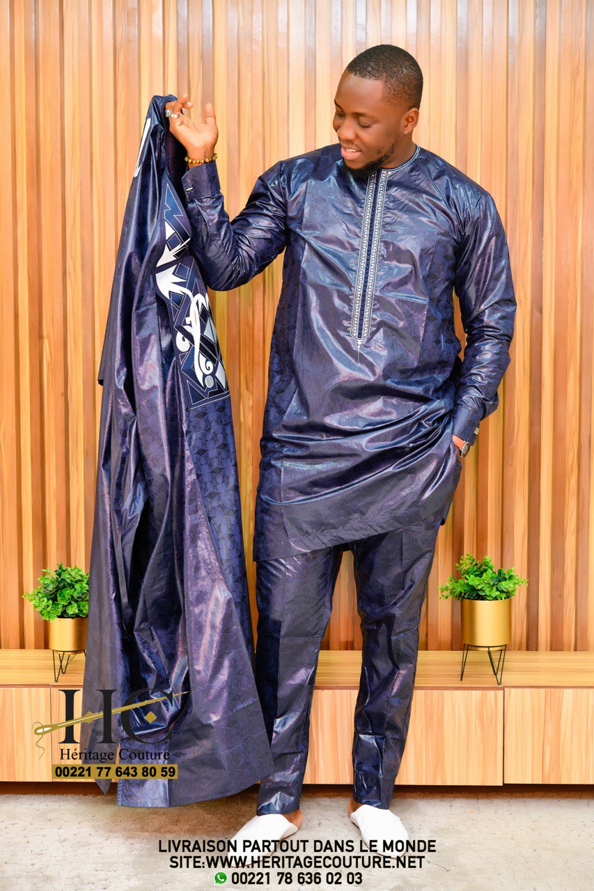 Heritage Couture Model Boubou Homme Heritage Couture Modele