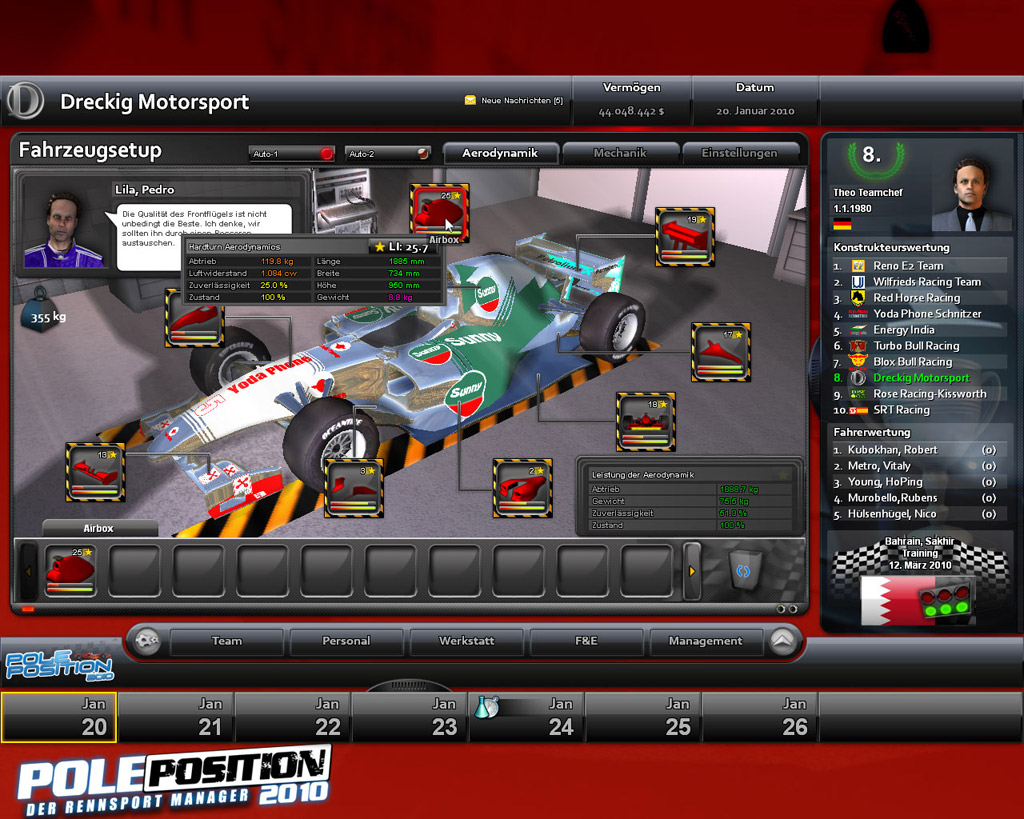 Game Review Pole Position 2010 (PC) Higher Plain Music
