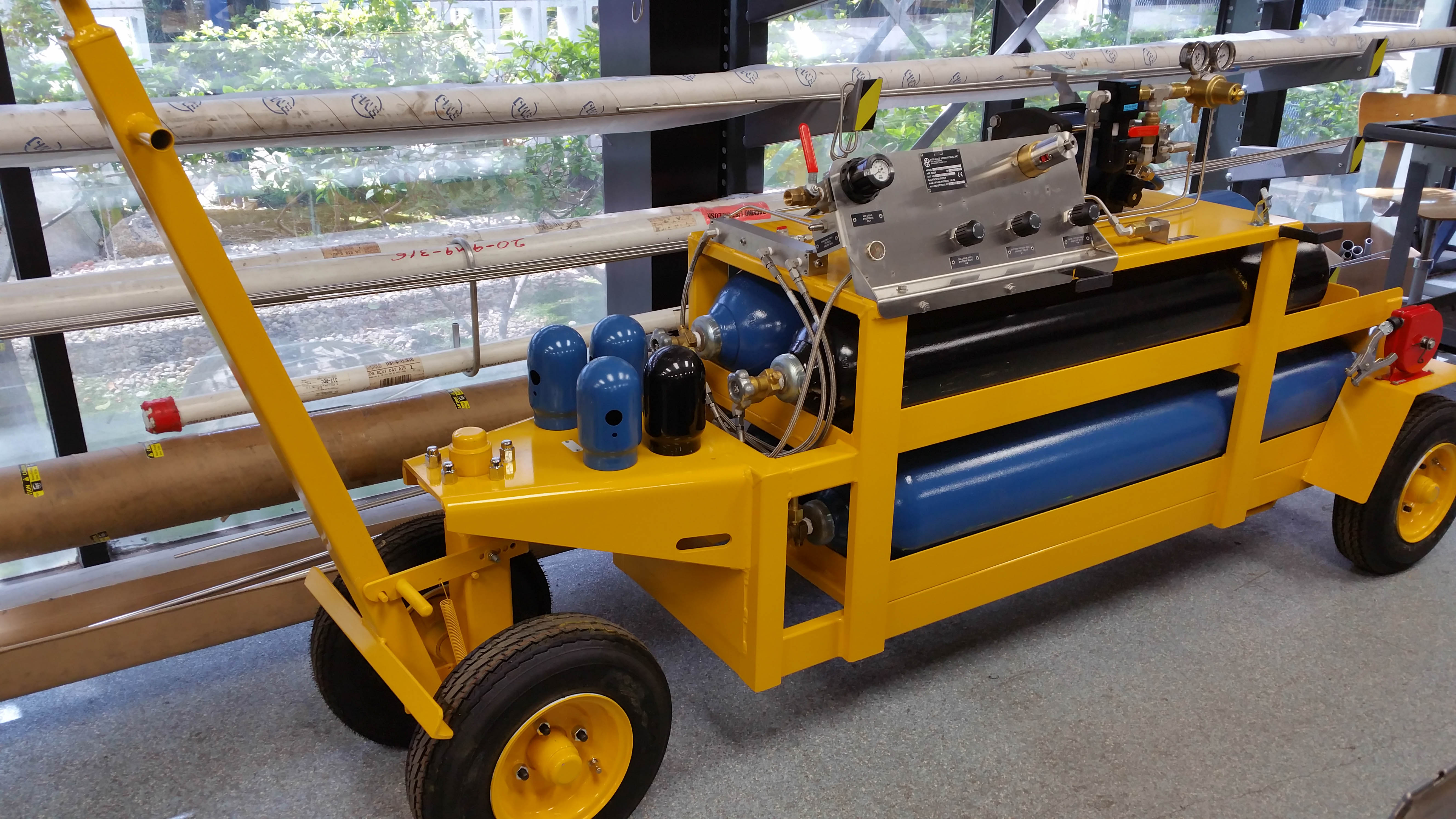 Navy Aircraft Nitrogen Service Cart