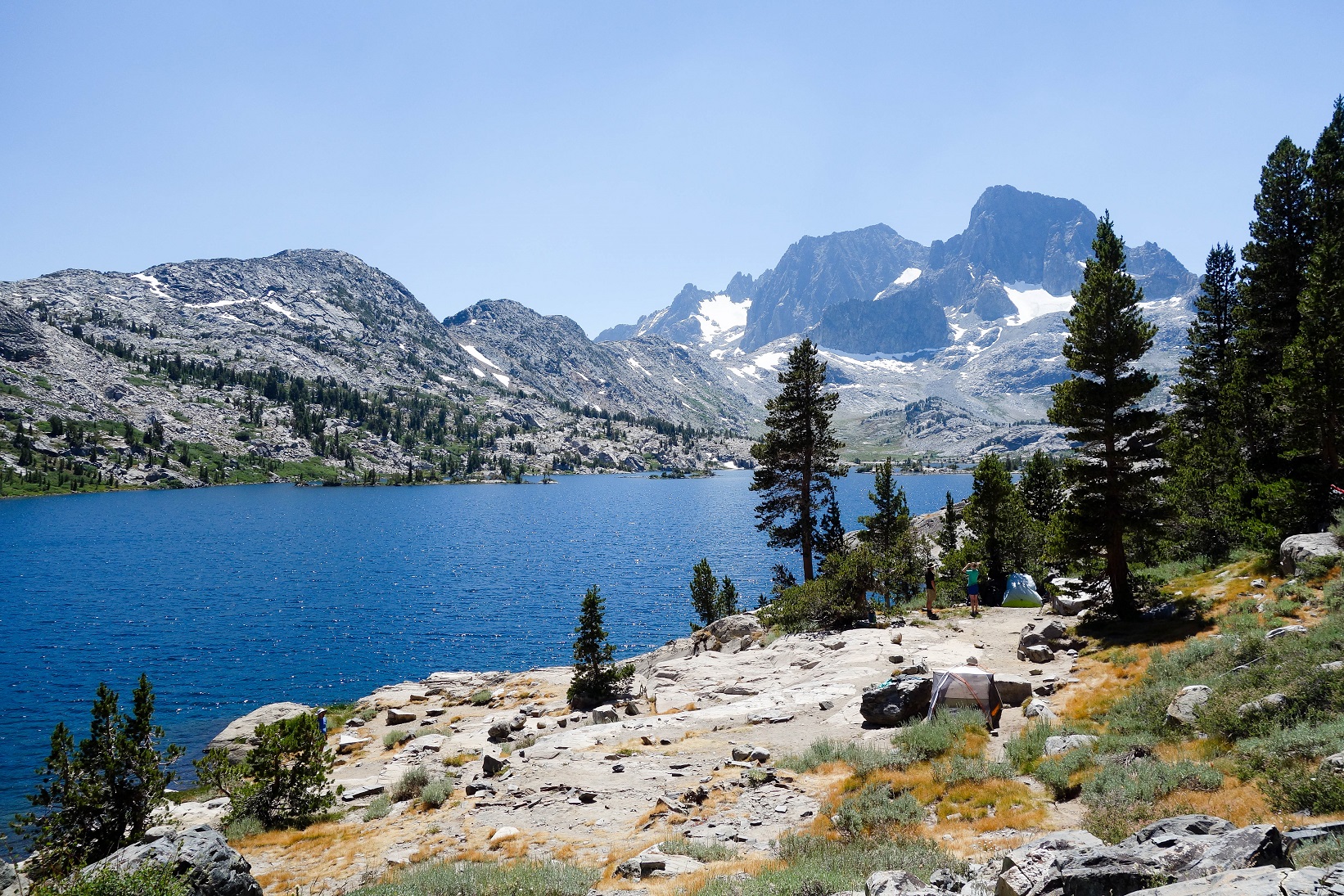 Lake Hiking the JMT